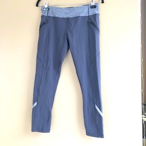 Lululemon Cropped Grey Leggings